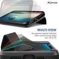 thumbnail image 5 of Vena iPhone 12 Pro (6.1") Wallet Case, vCommute (Military Grade Drop Protection) Flip Leather Cover Card Slot Holder with Kickstand, Designed for iPhone 12 Pro - Space Gray, 5 of 9