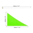 thumbnail image 2 of Green Flag Stick, Hand Held Mini DIY Flag 11.8x7.8 Inch Triangle Pack of 25, 2 of 5