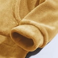 thumbnail image 3 of Tisuna Fleece Drawstring Hoodies For Mens Casual Long Sleeve Pullover Tops With Cute Ear Loose Fit Hooded Sweatshirts For Everyday Wear, 3 of 8