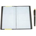 thumbnail image 3 of Business Card Holder PU Leather 300 Slots Business Name ID Professional Credit Card Holder Rack Book Case Organizer Name Card Book Holder Office Business Card Holder, 3 of 6