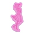 thumbnail image 1 of Moyic Molde de silicona de gel de sílice para llavero de resina, seguro y fácil de desmoldar, molde de silicona con forma de niña Artesanía estilo 1, 1 of 6