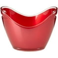 thumbnail image 2 of Prodyne G-4-R Four Bottle Tub, Red, 2 of 3