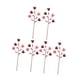 thumbnail image 2 of 6 palitos de corazón artificiales para San Valentín, palitos florales con forma de corazón, manualidades flexibles corazon rosa, 2 of 9