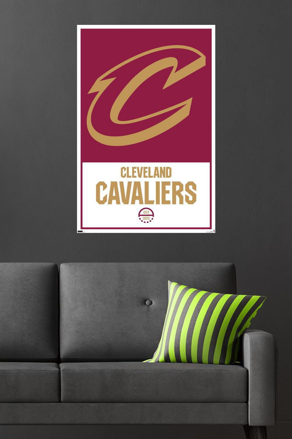 NBA Cleveland Cavaliers - Logo 21 Wall Poster, 22.375" x 34"