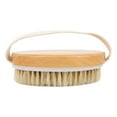 thumbnail image 2 of Xihbxyly Cepillo Corporal de Madera, Cerdas Naturales de Jabalí, Exfoliante y Estimulante de La Circulación, Ideal para Baño y Ducha, Automasaje y Cuidado de La Piel, Tamaño 11 X 11 X 3,5 Cm., 2 of 7