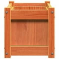thumbnail image 6 of vidaXL Garden Planter Wax Brown 23.6"x12.2"x12.2" Solid Wood Pine, 6 of 10