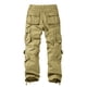thumbnail image 4 of Los pantalones cargo combinan con los Wild #3357 de hombre para ropa casual, color caqui, 4 of 7