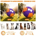 thumbnail image 2 of Pet Deluxe 18" Herding Ball for Large Dogs - Durable Interactive Herding Toy with Fast Pump in 60S & Carry Handles, for Australian Shepherd, Border Collie, Outdoor Training & Backyard Play, 2 of 9