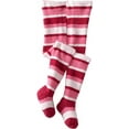 thumbnail image 4 of Jefferies Socks Girls Stripe Fuzzy Soft Knit Yarn Halloween Christmas Tights 1 Pack, 4 of 4