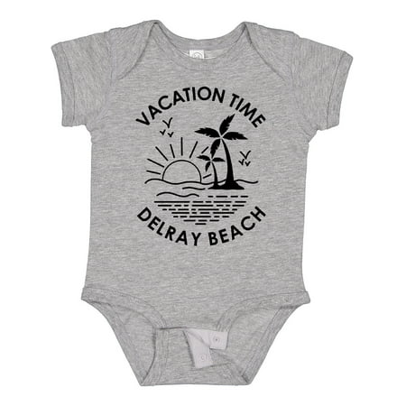

Inktastic Vacation Time in Delray Beach Gift Baby Boy or Baby Girl Bodysuit