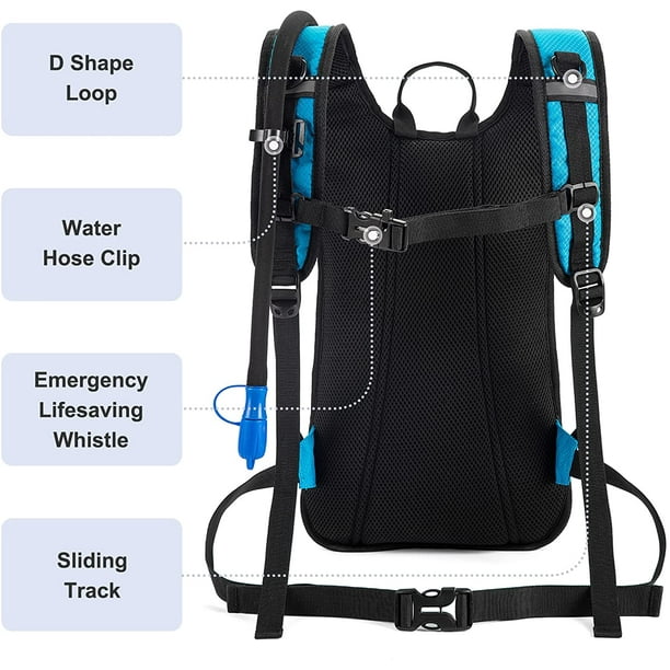 Sac à Dos léger pour Sport avec compartiment Poche à eau