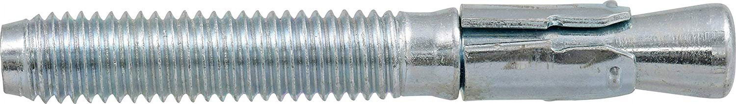 Hillman Power Stud 1/2 In. x 3-3/4 In. Zinc-Plated Wedge Anchor (12-Count) — Construction & DIY Use, Standard Hardware Spec