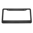 thumbnail image 4 of 2pcs Black Aluminum Alloy Car Auto Vehicles License Plate Frame Tag Cover Holder With Screw Caps Car Styling, 4 of 7