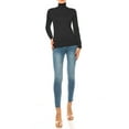 thumbnail image 2 of Moa Collection Turtleneck Long Sleeve Pullover Sweaters Women's, 2 of 4