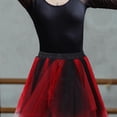 thumbnail image 4 of KALLORY Falda De Tul Para Mujer Con Estilo Ballet Para Y Con Y Elasticidad, 4 of 6