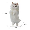 thumbnail image 2 of Juguetes realistas para gatos, linda muñeca de gato, juguete de peluche, juguete de peluche, juego de animales, favores de fiesta para la decoración SM SunniMix Juguetes de simulación, 2 of 8