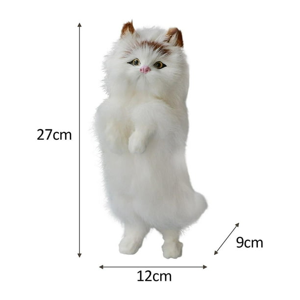 Peluche chat Pour les enfants 12cm -multicolore