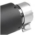 thumbnail image 7 of Carbon Fiber Sleeve Stainless Steel Exhaust Muffler Tip 3.5" Outlet, 7 of 7