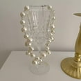 thumbnail image 2 of K-KED Women's White South Sea Shell Pearl Round Beads Pendant Cluster Necklace 18'', 2 of 4