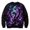 Purple, variant on Toddler Boys Halloween Sweatshirt Dragon Print Shirt Crewneck Long Sleeve Tops Preppy Pullover Kids Clothes Size 2-3T