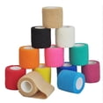thumbnail image 2 of 1/6pcs Colorful Athletic Wrap Tape Self Adhesive Elastic Bandage Elastoplast Sports Protector Knee Finger Ankle Palm Shoulder, 2 of 6