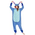 thumbnail image 1 of Disfraz de mono con forma de animal NAITOKE para adultos, Halloween, color azul, 1 of 7