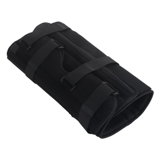 Inmovilizador De Rodilla, Rodillera Ajustable Protectora De Soporte Seguro De 3 Paneles Para Dislocaciones Y Lesiones