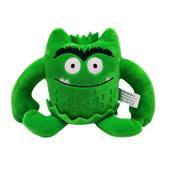 Color-Monster Plush Toys, 5" Emotional Monster- Plush Figure Education Toys, Emotion Monster- Soft Gifts , Monster- Stuffed Animal Cute Plushies Toy Baby-Girl Gifts (Buy Multiple Save 10%)