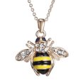 thumbnail image 5 of SIfdSeng Collier Pendentif Abeille en Or Rose Éléments Colliers pour Femmes, 5 of 5