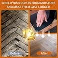 thumbnail image 4 of Cinta adhesiva para vigas de madera JOAPRIL, impermeable, 6 cm x 15 m, 4 of 7