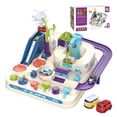 thumbnail image 1 of Coche para niños, juego de aventura, vagón educativo, juguete de aventura para niños, juegos de mesa, juguete educativo preescolar, 1 of 7