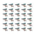 thumbnail image 1 of 30 Uds. Parches para coser estilo flor de pájaro colores vibrantes apliques bordados fáciles de usar para ropa sombreros bolsas, 1 of 14