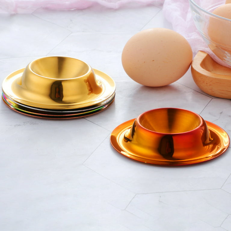 Stainless Steel Soft Boiled Egg Egg Holder Tabletop Cup Handy Stainless  Steel Boiled Egg Cups 1019