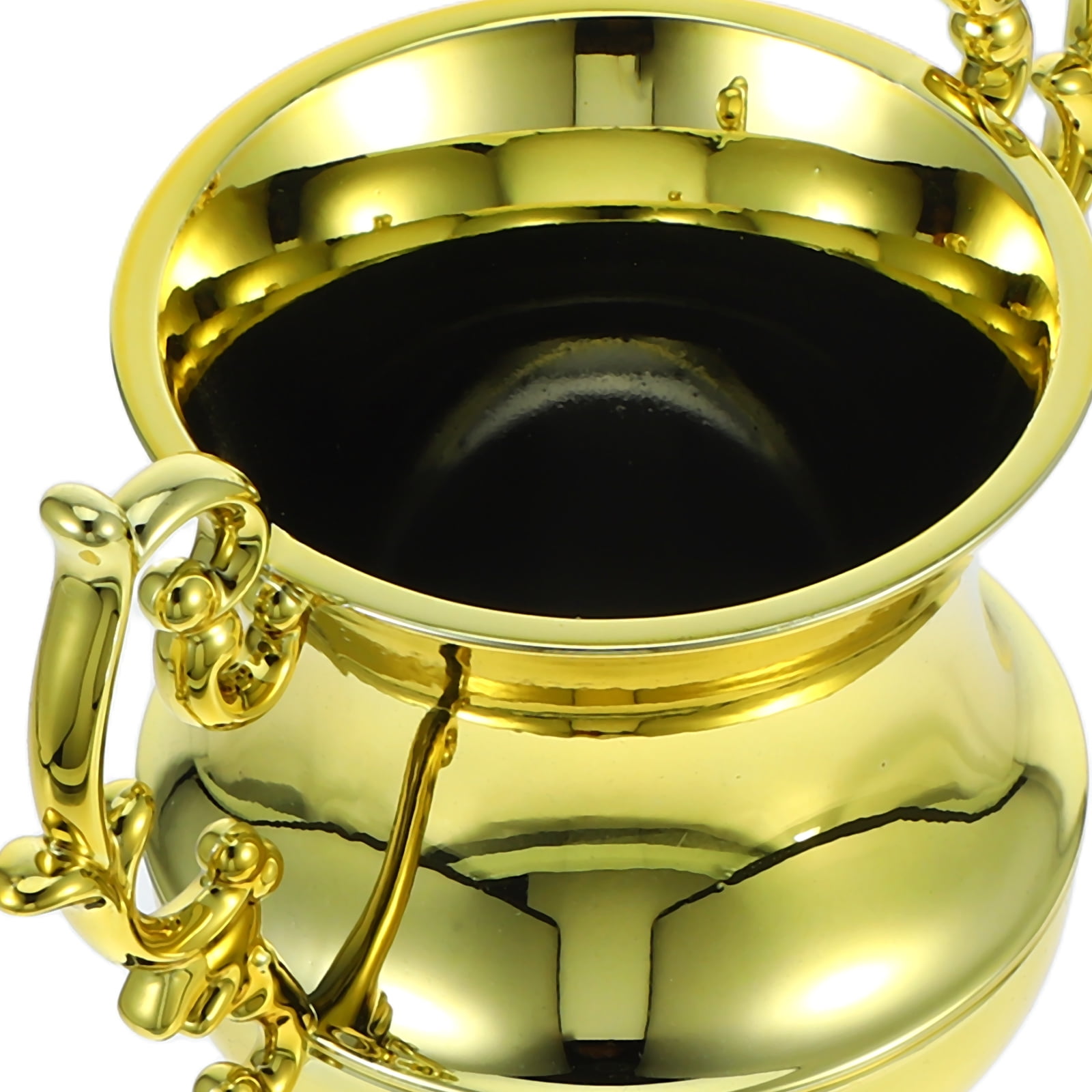 FONDOTIN Golden Plastic Trophy Award with Elegant Craftsmanship for Competitions, Recognition, and Achievement Celebrations