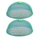 thumbnail image 4 of 4 piezas de malla metálica para carpas de alimentos, cubierta reutilizable para picnic al aire libre., 4 of 8