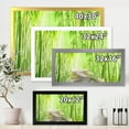 thumbnail image 4 of Designart 'Path in Green Bamboo Forest' Traditional Framed Art Print, 4 of 4