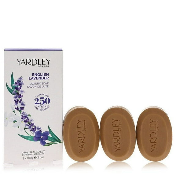 English Lavender by Yardley London - Women - 3 x 3.5 oz Soap 3.5 oz