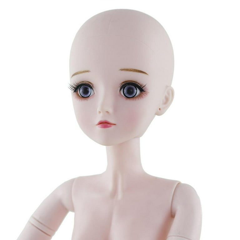 Bjd Doll Head Makeup, Bjd Body Head Girl