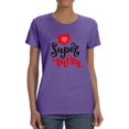 thumbnail image 2 of Super Mom Shaped T-Shirt -Image by Shutterstock, Female Small, 2 of 4