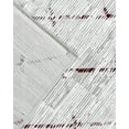 thumbnail image 4 of Johanna Cream Geometric Bamboo Area Rugs for Living Room Jacquard Textured Modern Rugs Soft Geometric Rug for Bedroom Washable Rug Non-Slip Bohemian Carpet Perfect for Dining Room Office Beige, 4 of 4