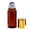 Black, variant on Pack of 1 Large 50ml Brown Glass Roll On Bottle with Natural Roller, Refillable Empty Container for Oils and Cosmetics, Red, 5.91 Inch Height, 1 Count