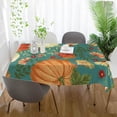 thumbnail image 6 of Coolnut Thanksgiving Pumpkin Tablecloth, Waterproof Washable Polyester Square Table Cover, Durable Tablecloth for Kitchen Dining Table Party Decor, 54"X 72", 6 of 7