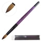 thumbnail image 3 of Pincel acrílico para uñas Pana Pure Kolinsky Hair, talla 12, color morado, 3 of 5