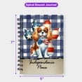 thumbnail image 5 of Patriotic Cavalier King Charles Spaniel 4th of July Independence Paws Spiral Bound Journal Dog Lover Gifts 5x7in Spiral Notebook - 02010, 5 of 5