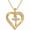 Gold, variant on Midir&Etain Heart Cross Necklace for Women Faith Pendant Christian Religious Jewelry Gift for Mom Wife Girlfriend