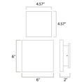 thumbnail image 5 of ET2 Lighting - LED Outdoor Wall Sconce - Alumilux Tau-10W 1 LED Outdoor Wall, 5 of 5