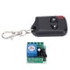 thumbnail image 4 of Control De Relé De Un Solo Canal Interruptor Inalámbrico RF 433MHz DC12V Interruptor De Control Remoto Ajustable Para Puertas Eléctricas, 4 of 7