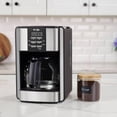 thumbnail image 2 of Cafetera Mr. Coffee programable para 12 tazas, color negro y acero inoxidable, 2 of 6