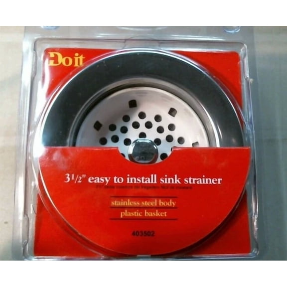 Doitbest 403502 3-1/2" Sink Strainer, Free Shipping