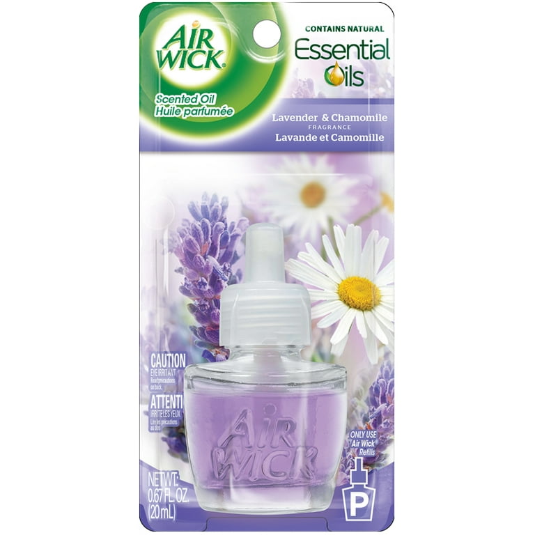 Air wick diffuseur électrique d'huiles de lavender & chamomile